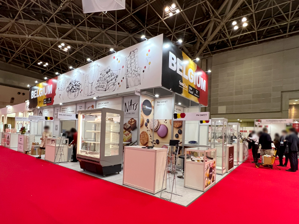 FOODEX JAPAN 2024のベルギーブース