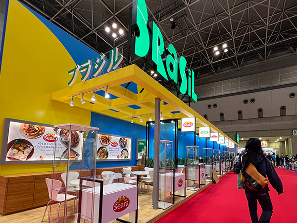 FOODEX JAPAN 2024のブラジルブース