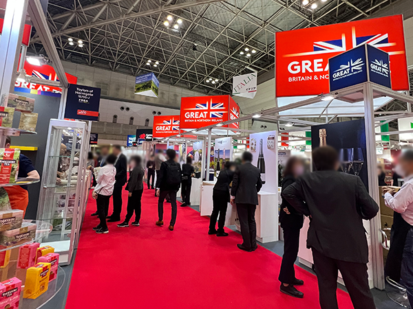 FOODEX JAPAN 2024のイギリスブース