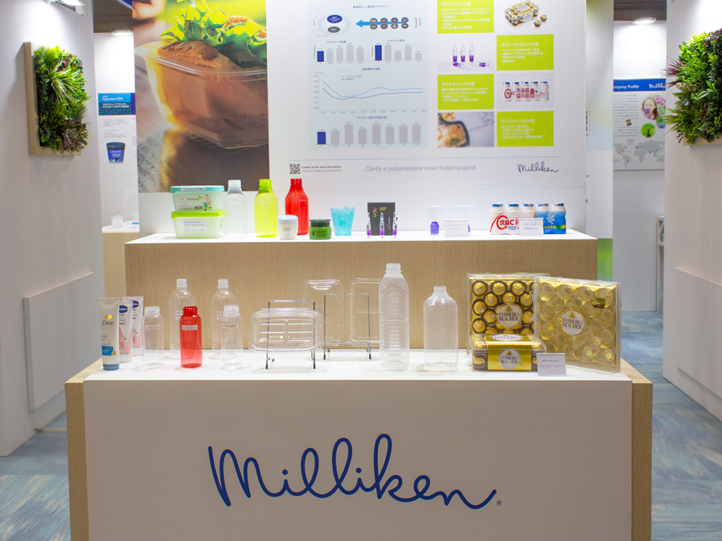 ミリケン・ジャパン(同)様のTOKYO PACK2024 -東京国際包装展- ご出展ブース