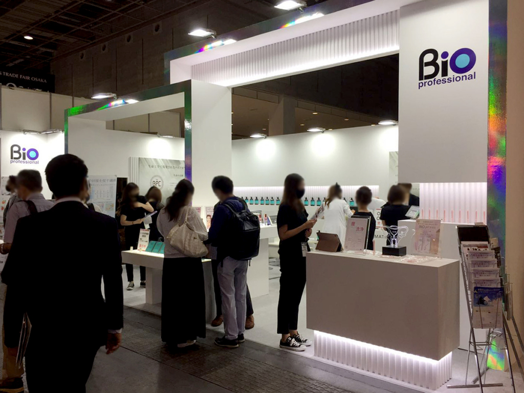 バイオプロポーザー（株）様の【大阪】化粧品開発展 2020ご出展ブース