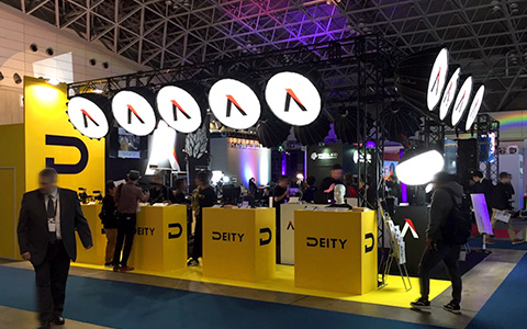 Aputure様ブース_InterBEE2019の様子