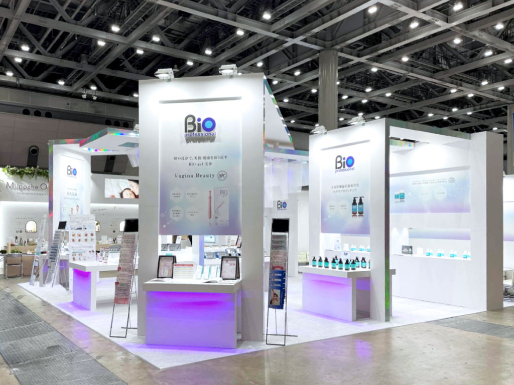 バイオプロポーザー（株）様のCOSME Week 東京 2021　第9回 [国際]化粧品展ご出展ブース