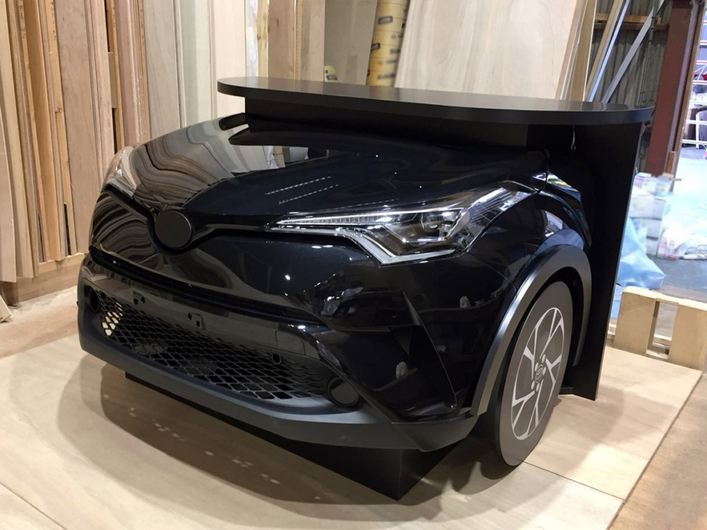 テクノトゥールズ（株）様のオリジナルデモ台製作