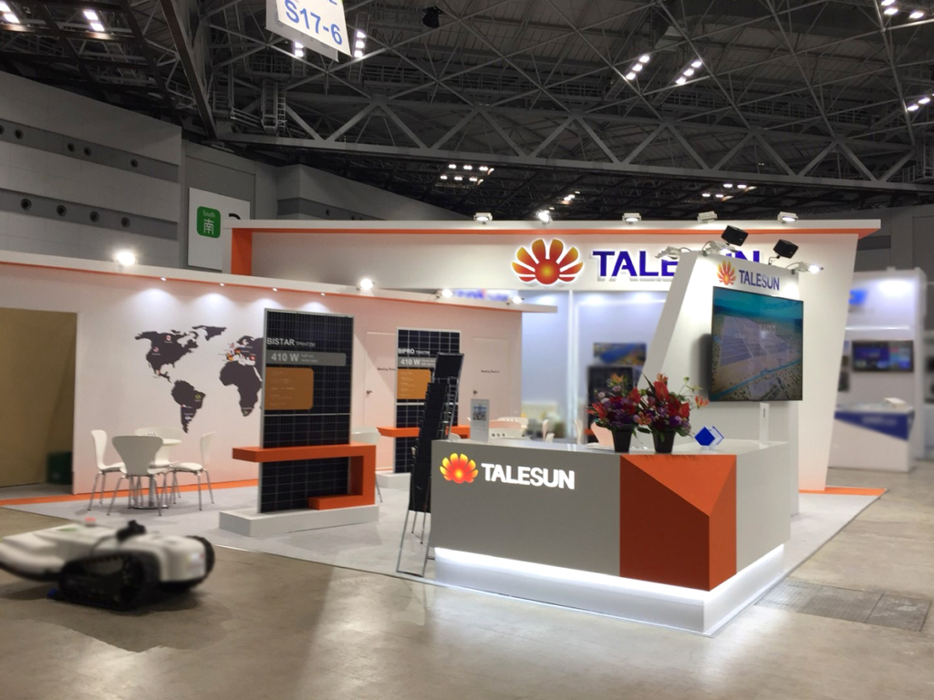 蘇州騰暉光伏技术有限公司(テルサン・ソーラ一）様のPV EXPO 2020ご出展ブース