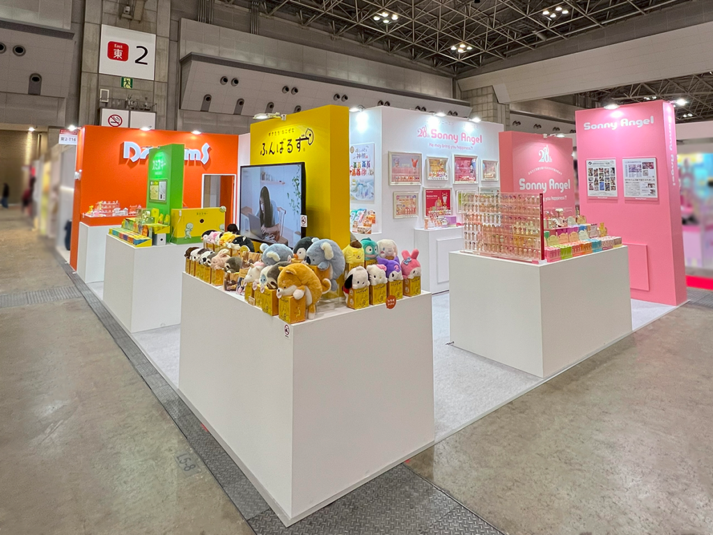 ㈱ドリームズ様の東京インターナショナルギフト・ショー春2024ご出展ブース