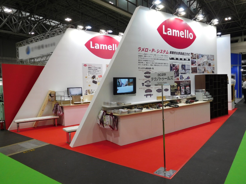 テクノトゥールズ㈱様の日本木工機械展／ウッドエコテック2019ご出展ブース