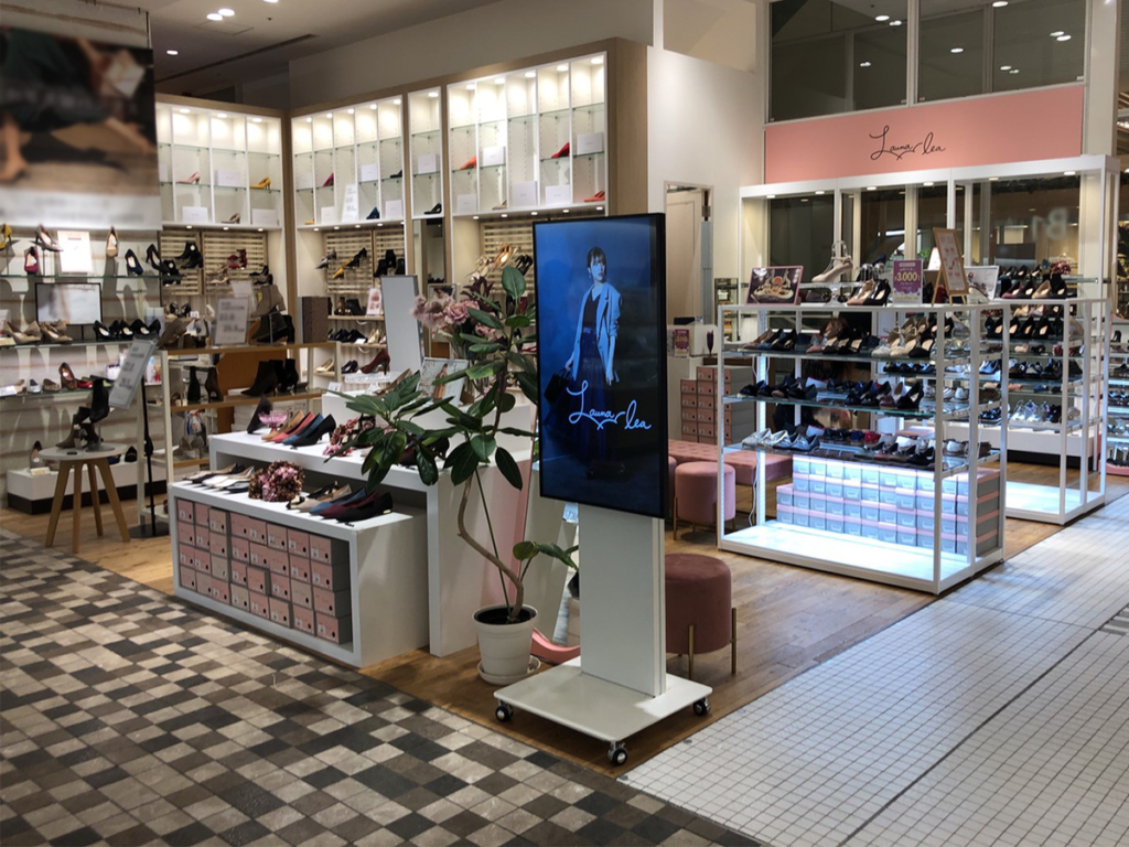 ㈱uf.様のLaunalea 店舗ブース