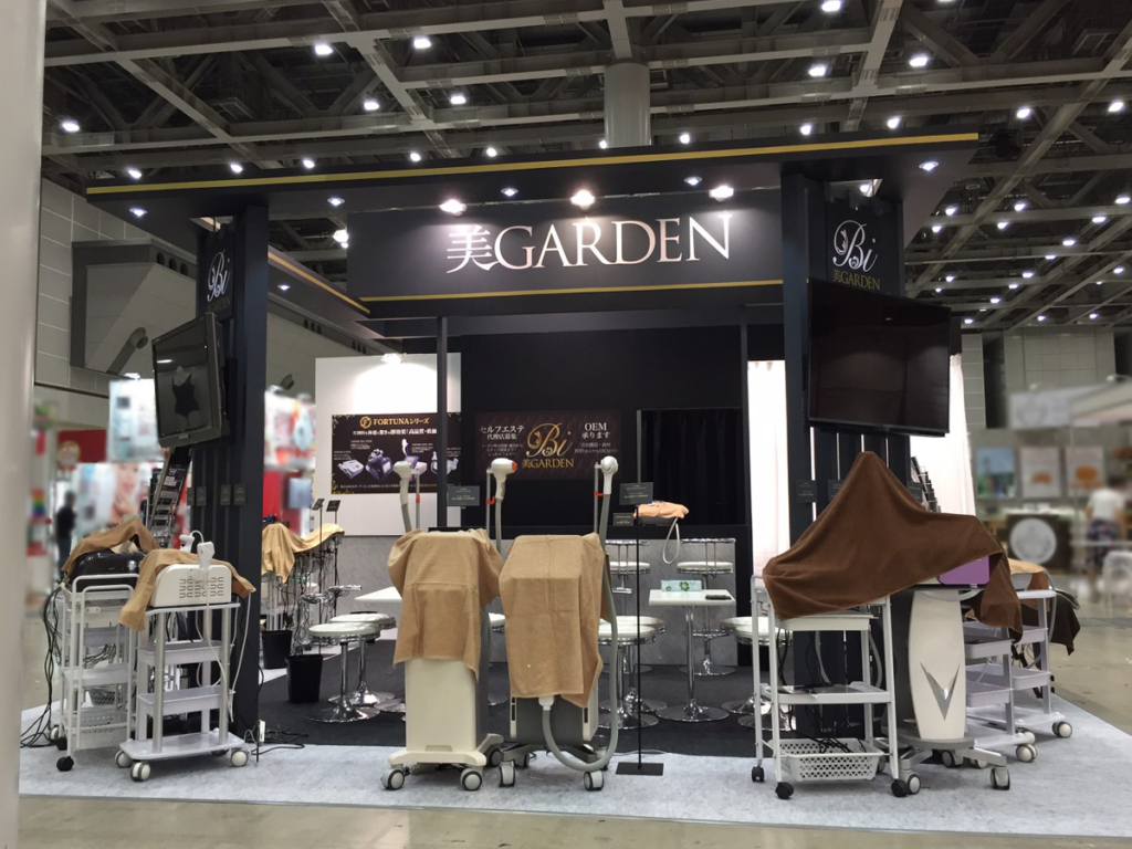 ㈱美ガーデン様のダイエット&ビューティーフェア2019ご出展ブース