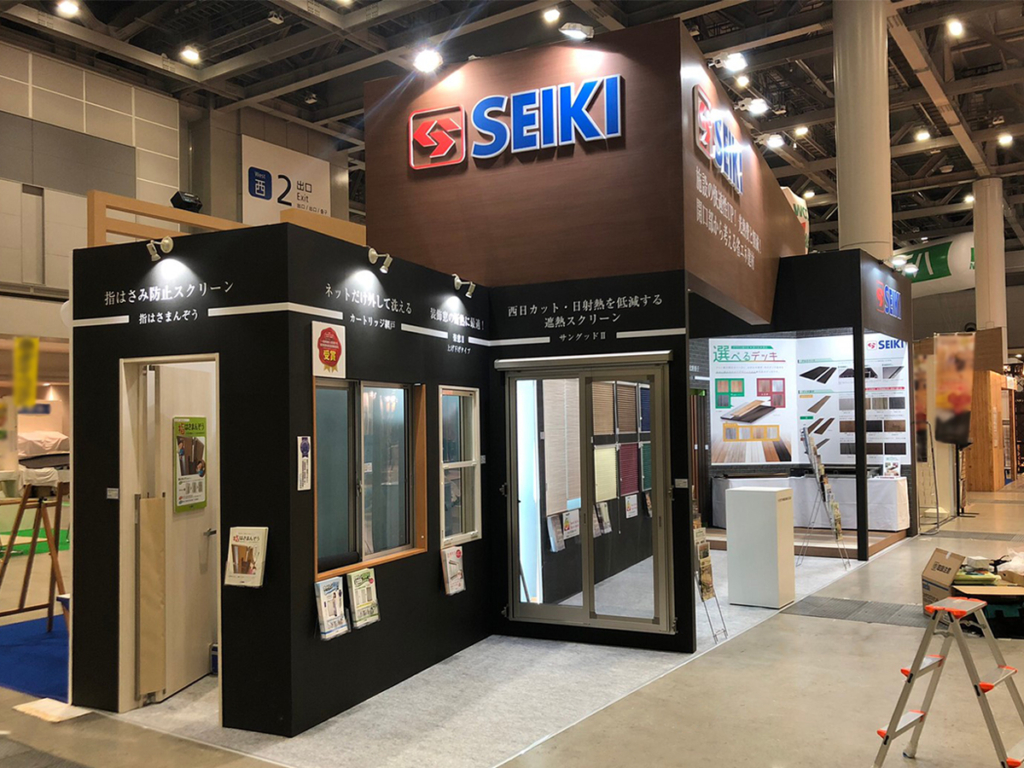 セイキ販売㈱様のジャパン建材フェア 2019ご出展ブース