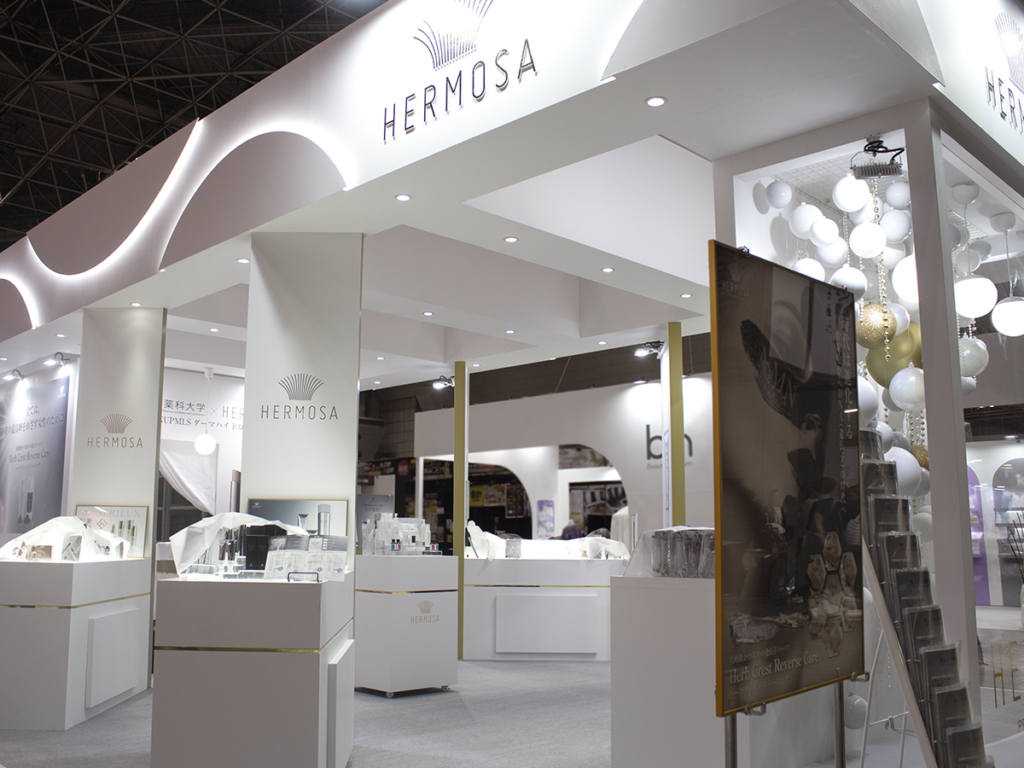 PAPパザパ㈱様のBeautyworld Japan 東京 2024ご出展ブース