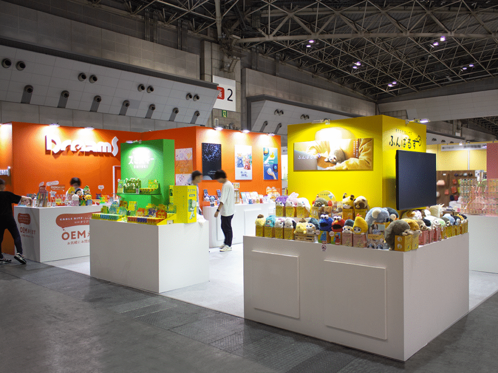 ㈱ドリームズ様の東京インターナショナルギフト・ショー秋2024ご出展ブース