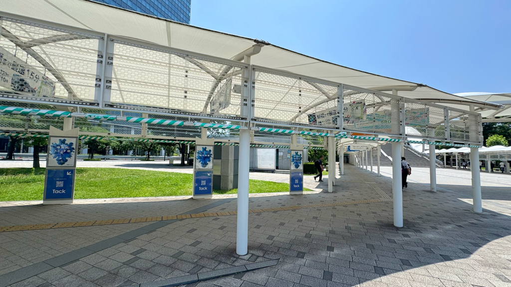 東京ビッグサイトでの屋外広告掲載