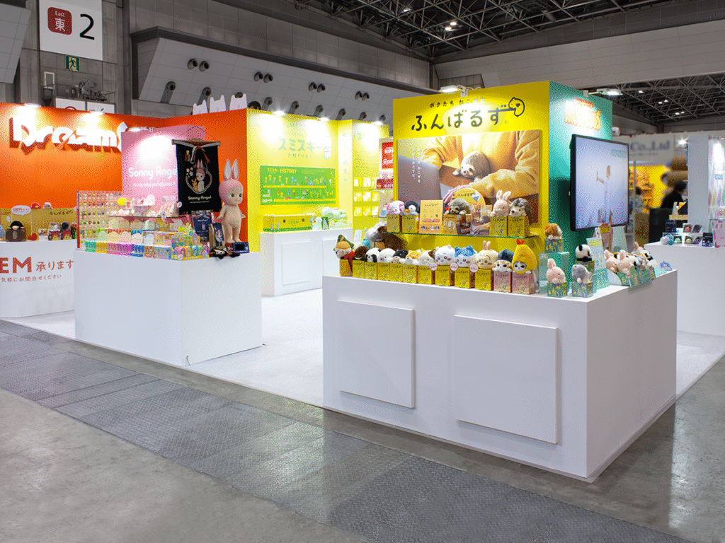 ㈱ドリームズ様の東京インターナショナルギフト・ショー春2025ご出展ブース