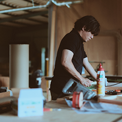 木工製作スタッフ