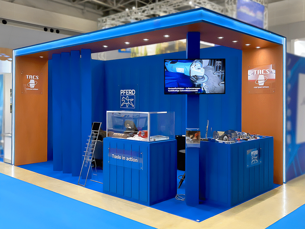 タックス㈱様の第32回日本国際工作機械見本市　JIMTOF2024ご出展ブース